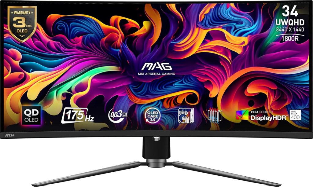 MSI MAG 341CQP QD-OLED