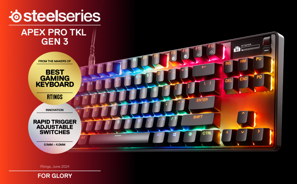 SteelSeries Apex Pro TKL Gen 3